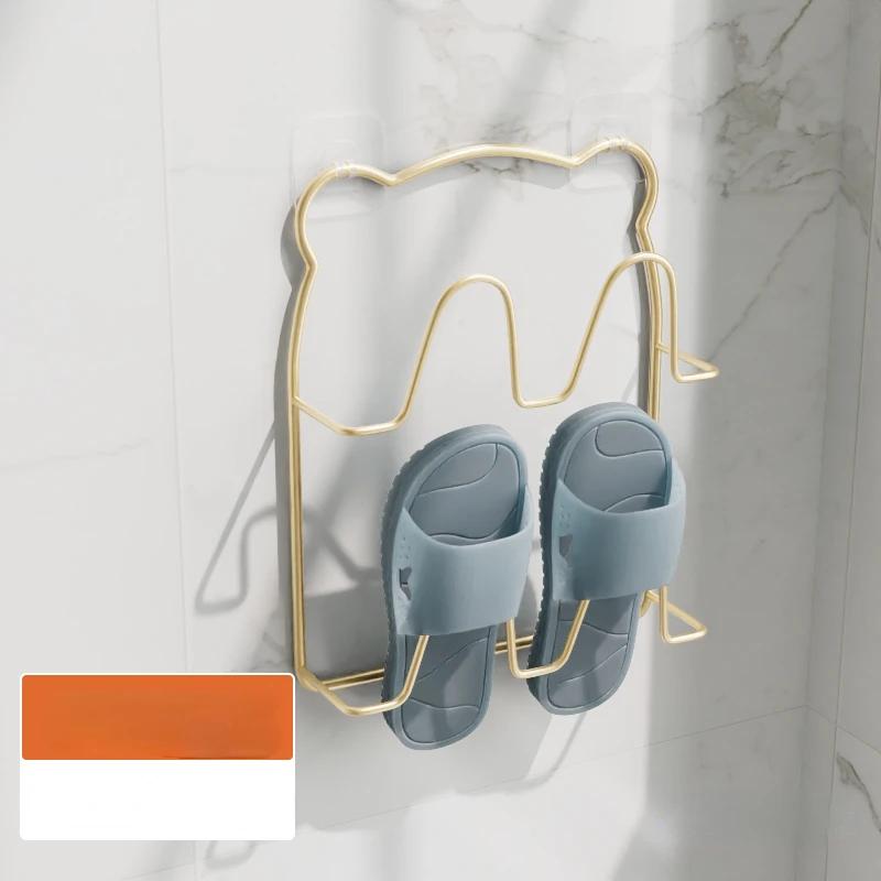 

Простая металлическая вешалка для обуви, стойка для сушки шлепанцев, туалет, ванная комната, комната отдыха, инструменты для хранения, полка-органайзер для дома