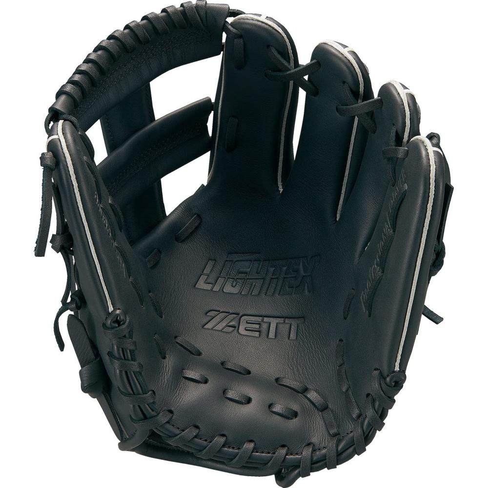 ZETT Soft Baseball Glove (Glove) Litex All-Round Right Pitch Black (1900) Size: 5 BSGB3910A