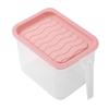 Refrigerator Storage Box with Handle Food Preservation Drawer Type Multi Functional Space Saving Rectangular Fridge