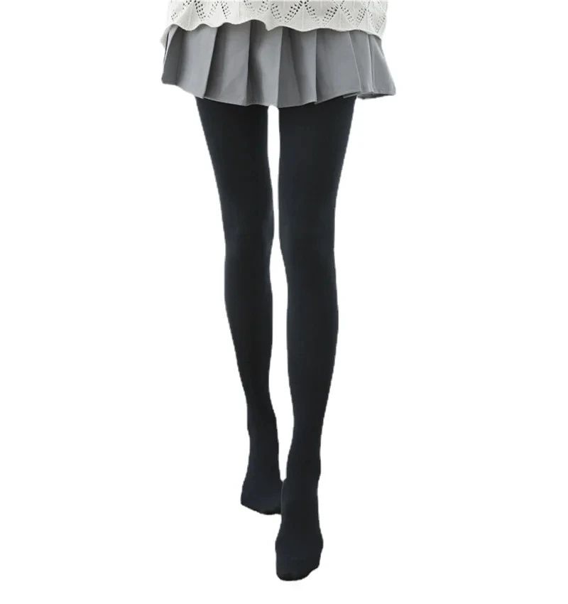 Lolita Thigh High Stockings 120D Milk White Thigh Nylon Pantyhose Girls Sweet Sexy Tights For Women Tights