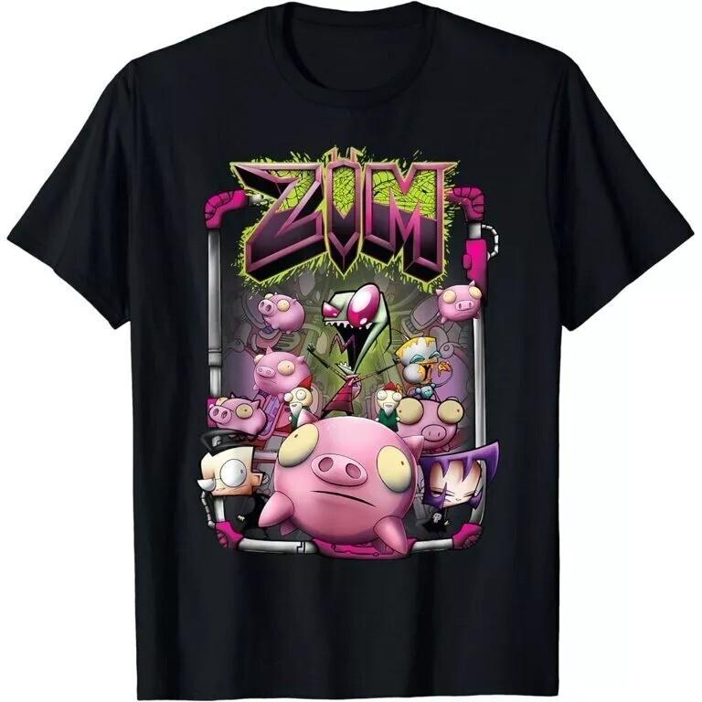 Invader Zim Rubber Piggy Army T-Shirt Unisex Cotton Tee All Size S-5XL S