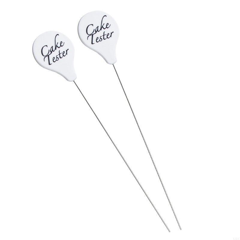 Stainless Steel Cake Tester Needle Kitchen Baking Tool For Testing Biscuit Bread X3UC серебряный