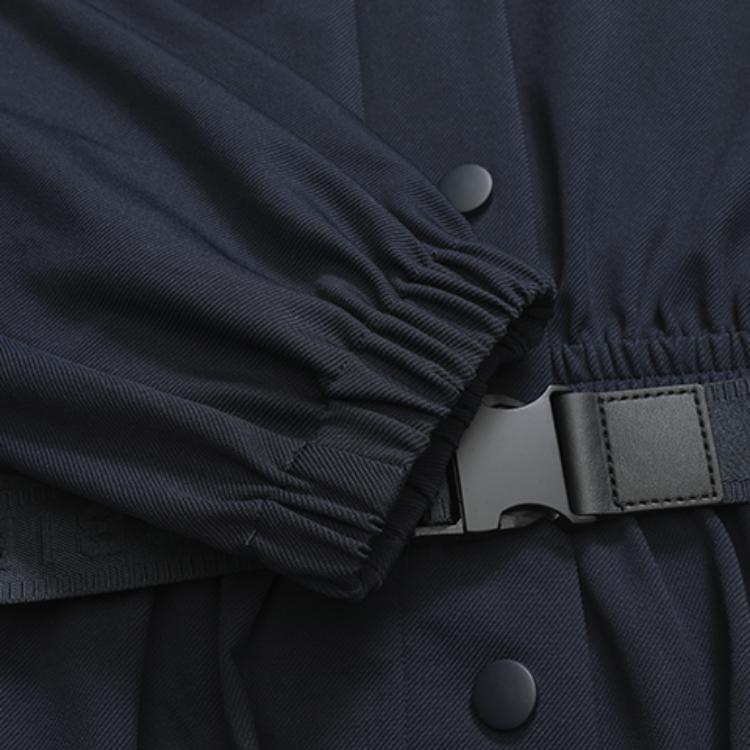 Fila Emerald Knitted Sports Long Hooded Jacket Women Jackets Legendary-Blue F11W214504FNV