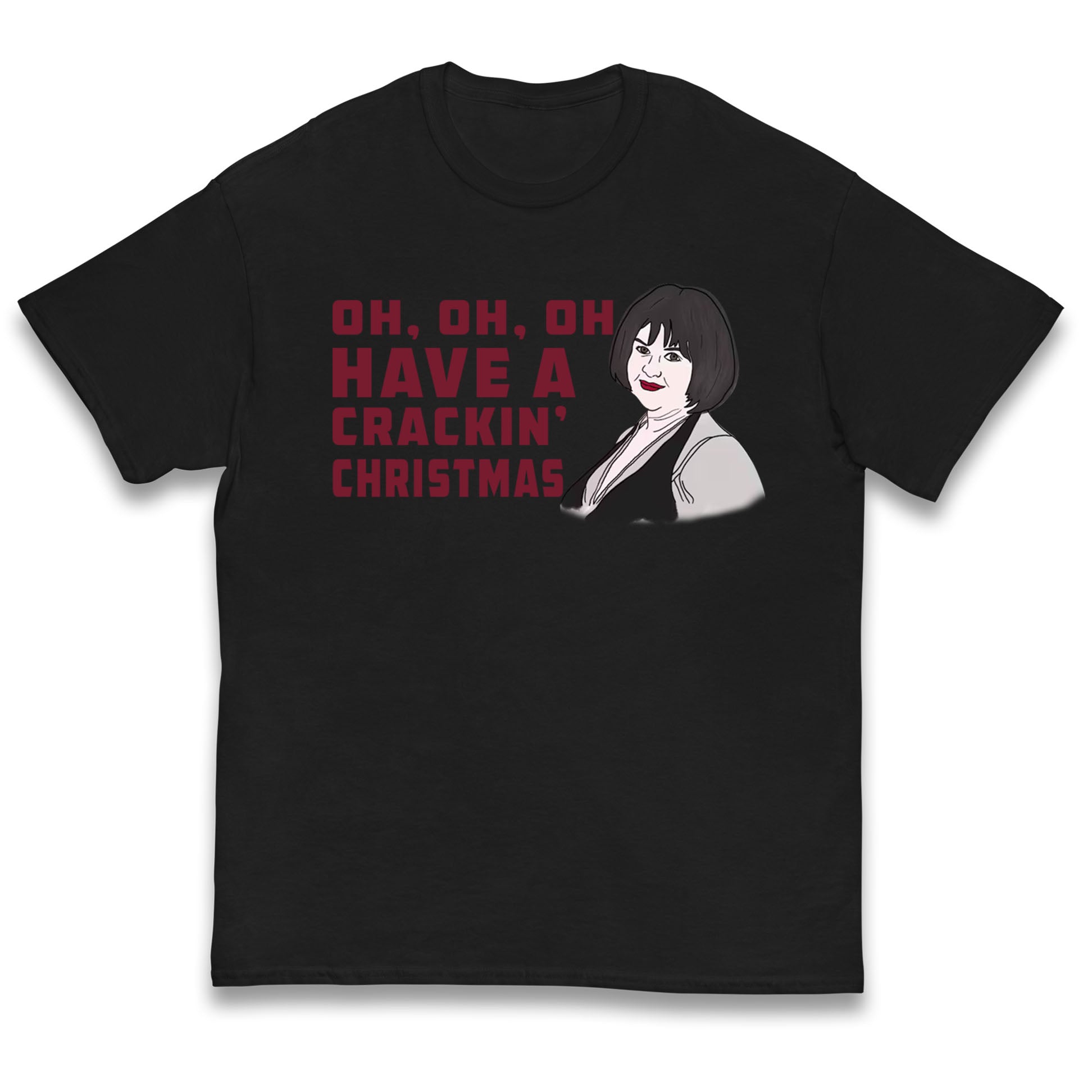 Oh My Crackin Christmas Nessa Gavin And Stacey Kids T Shirt 100