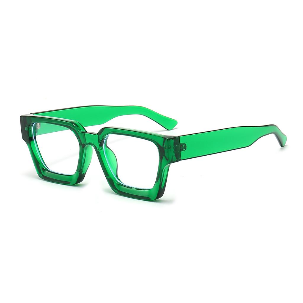Square Glasses for Women Fashion Oversized Clear Lens Vintage Big Frame Computer Goggles Eyewear Oculos