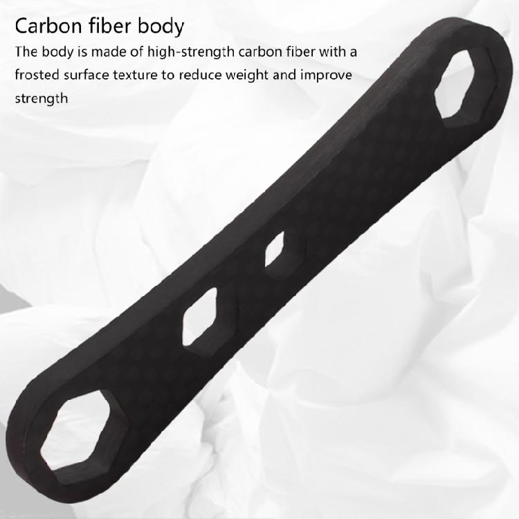 Portables Carbon Fishing Reel Spanner Repair Professional Wrenches Tool for Handling and Maintenances