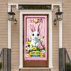Festive   Easter Decoration   Garden   Colorful   Decorative   Wall Backdrop   Celebration   Bunny Banner   for Outdoor Use