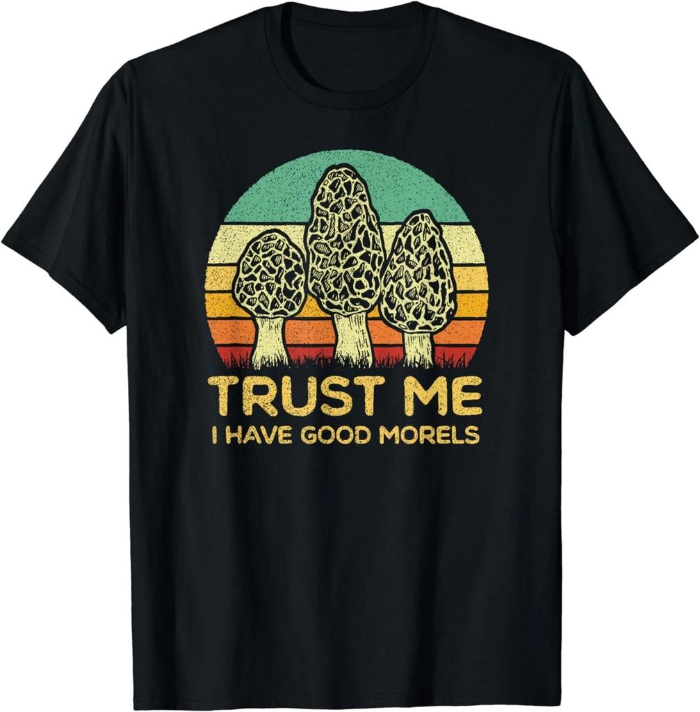 Morel Mushroom Shirt Funny Foraging Morels Hunters Gift Unisex T-Shirt