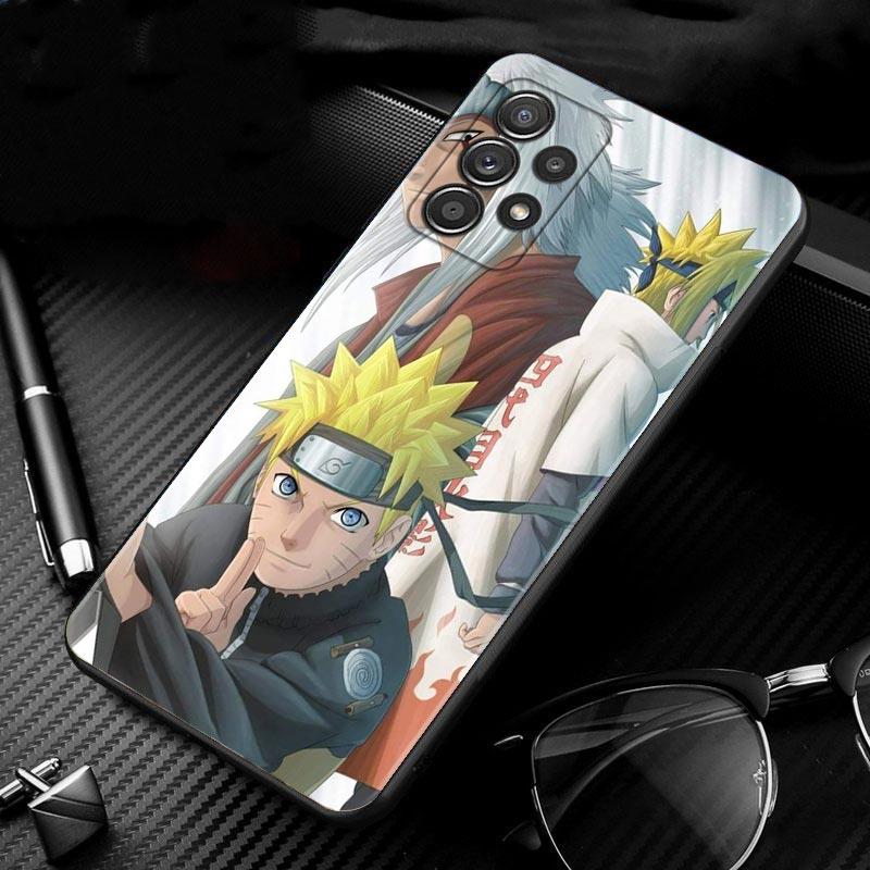 Coque de téléphone dessin animé Naruto Fox Level, étui pour Samsung Galaxy A12 A 12 A52 A51 A71 A72 A11 A13 A02s A02 A32 A31 A21s A52s