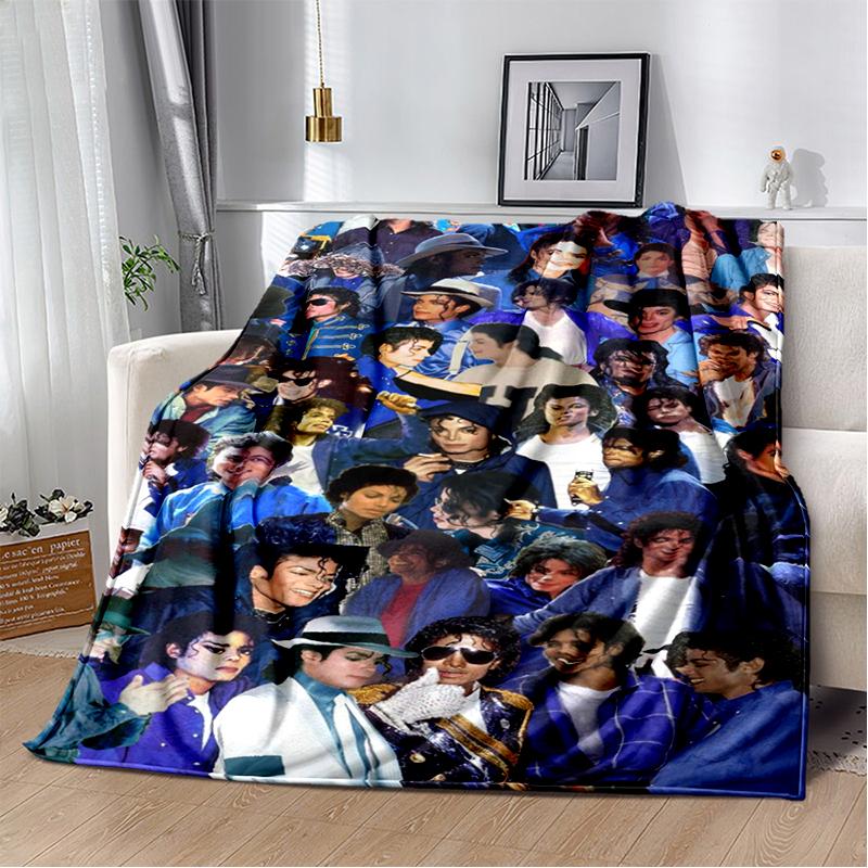 29 Style New Michael Jackson King of Pop MJ Star Blanket,Soft Throw Blanket for Home Bedroom Bed Sofa Travel Office Cover Kids