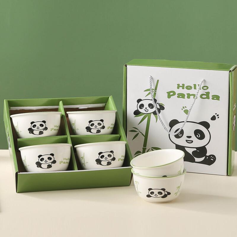 Ceramic Rice Bowl & Chopstick Gift Set