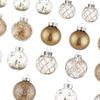30 Pieces Christmas Tree Decorations Ball Ornaments Decorative Hanging Baubles Charm