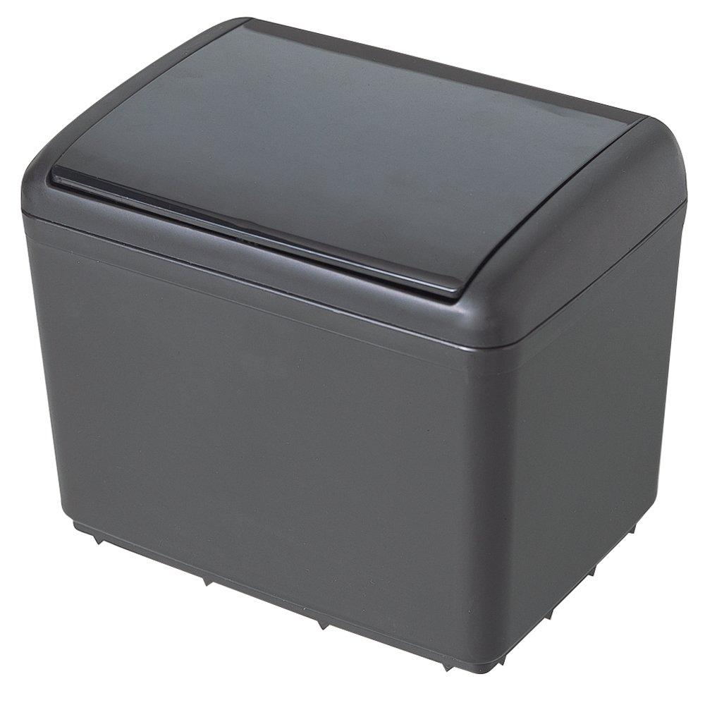 SEIWA Car Trash Dust Box 4 with W333 Can, Weight, Black,