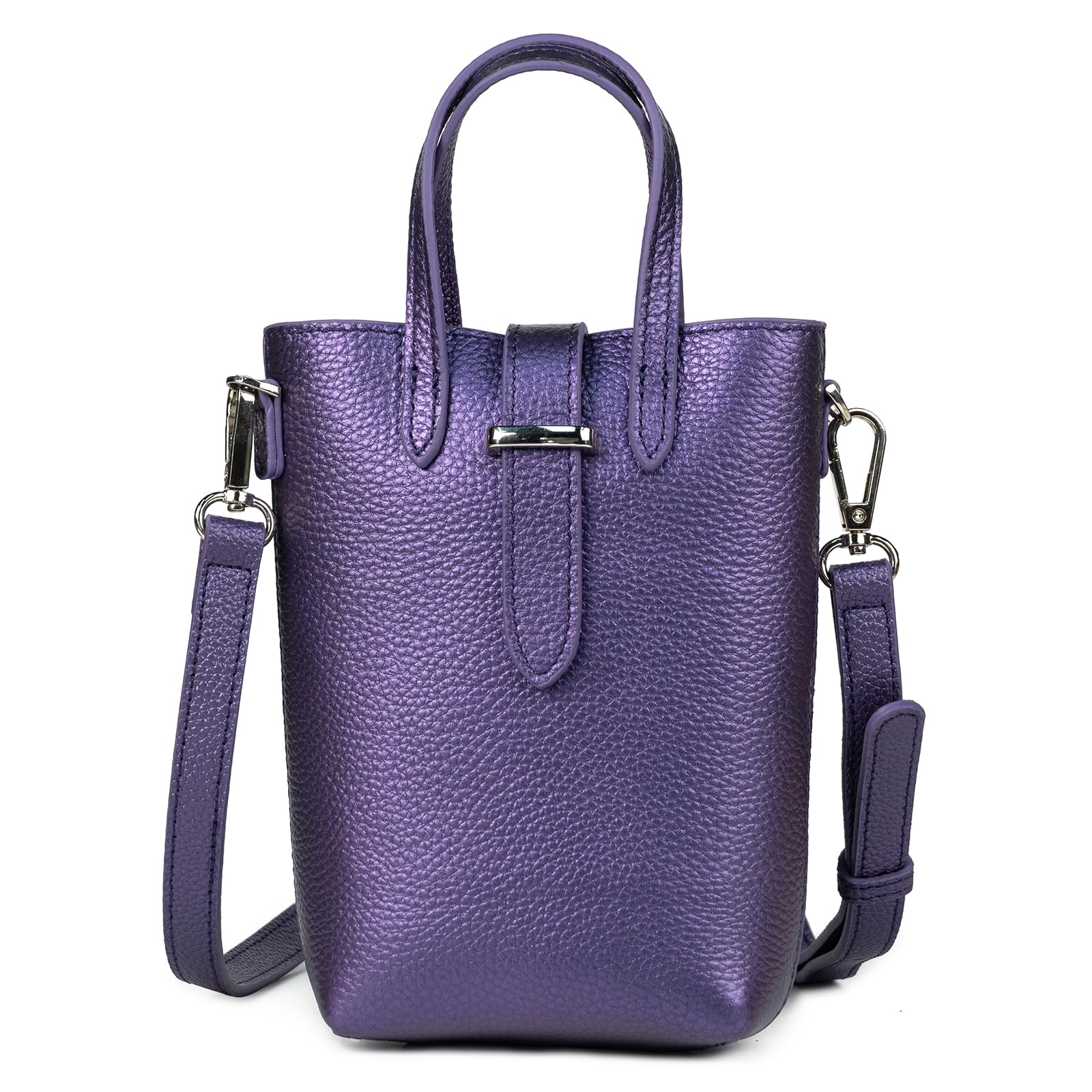 

Smartphone pouch for smartphone shoulder genuine smartphone mini shoulder pouch [Lady Cici] women, bag, crossbody, leather, pochette, lightweight,