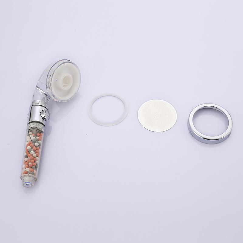 Shower Head Adjustable 3 Mode Shower Head Hand Shower High Pressure Water Saving One Button To Stop Water Shower Heads