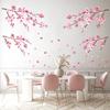 DECOWALL Watercolor Cherry Blossom Wall Sticker Decorate for DIY Wall Transfer Wall Art Sticker Bathroom Room Infant DWL-2003P1903 - Kindergarten,