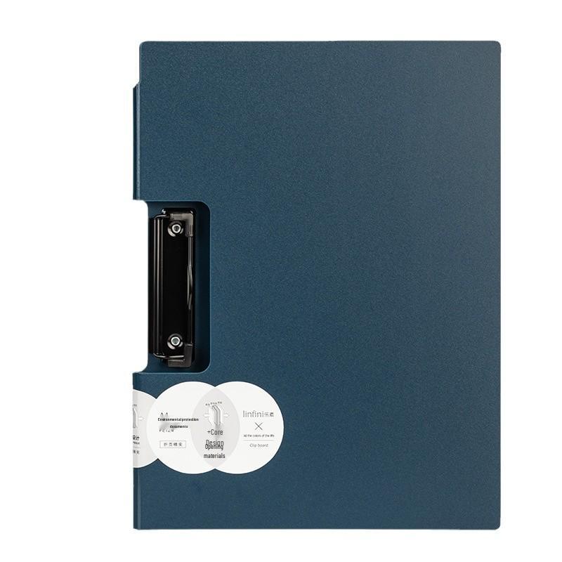 Deli PE126 A4 Double Clip File Document Holder