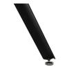 Troy Table Glass Tabletop Round 90 Cm Transparent/Black