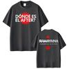 Rawayana ¿Donde Es El After Album Tour 2026 Cover Tshirt Unisex Women Fashion Hip Hop Street Tshirts Casual 100 Cotton T Shirts