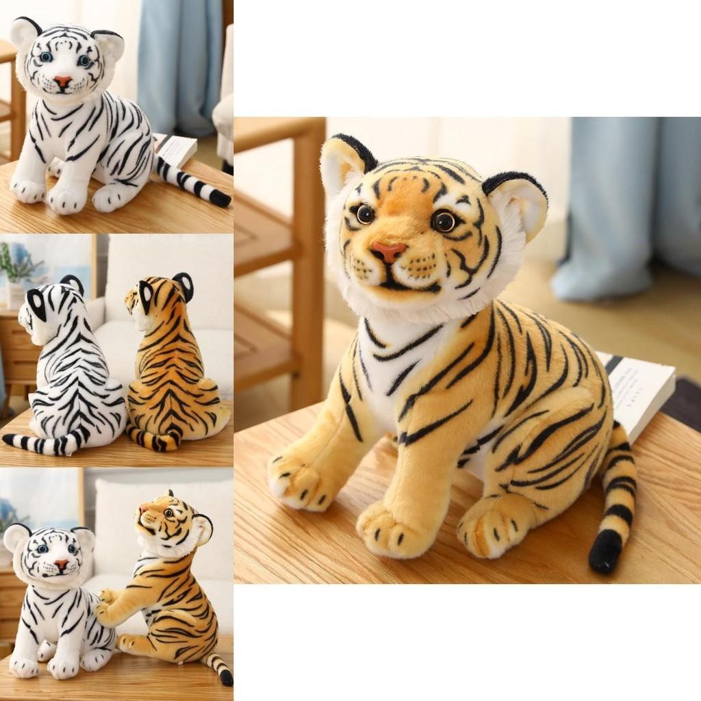 Adorável Tigre de Pelúcia Cartoon Fofo e Realista Perfeito Para Crianças e Colecionadores