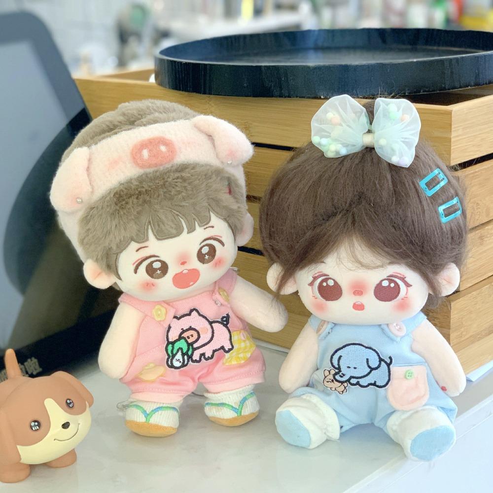 Strap Pants 20cm Cotton Doll Clothes Cartoon Animal Plush Doll Clothes  20cm Cotton Doll