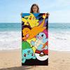 P-Pokemon Multi Use Beach Towel, Quick Dry Super Absorbent Soft for Yoga Pool Home Sports Travel, Gift for Friends