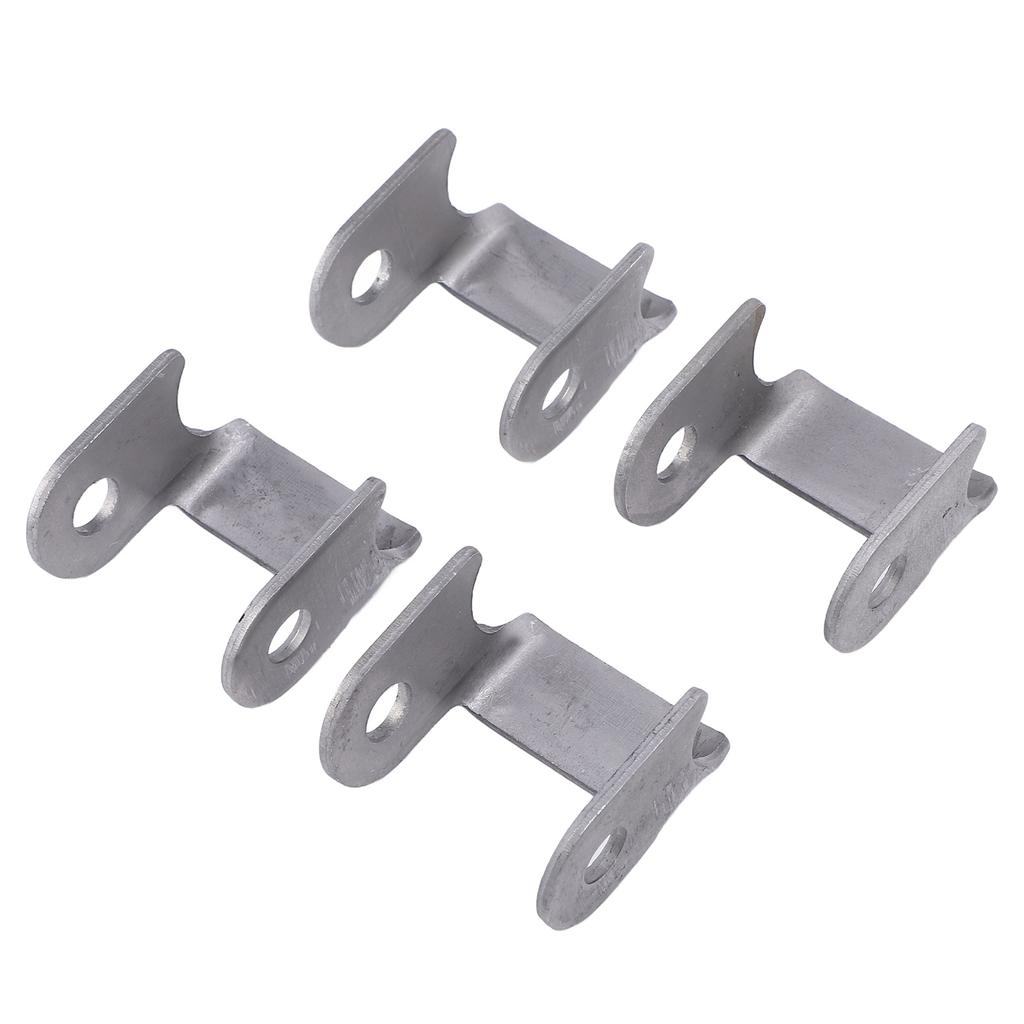 4Pcs Shock Swing Arm Weld On Mounting Bracket Kit Steel Alloy Secure Fixation for ATV Dirt Bike UTV Go Kart