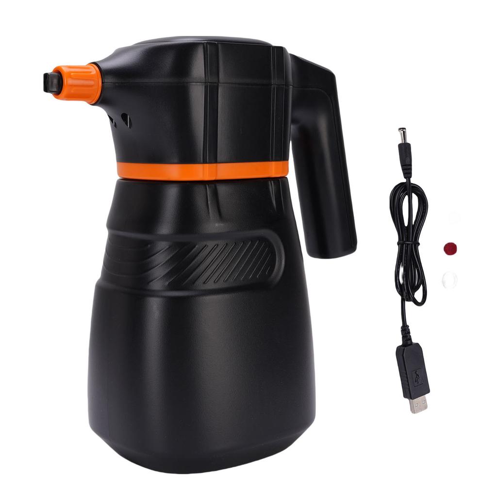 Autowäsche Elektrischer Schaumsprüher 2L 6000mAh Akku Hochdruck Wiederaufladbar Kabellos Seifensprüher