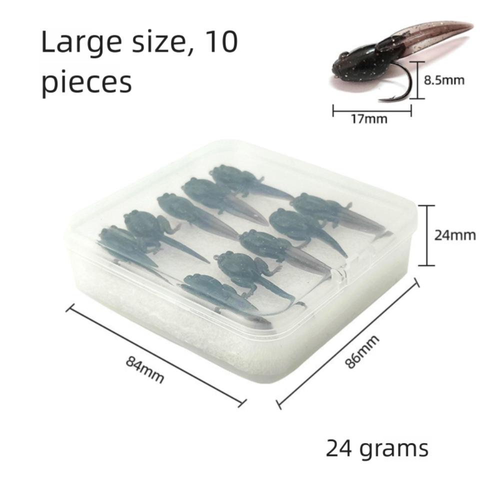 Bionic Design Tadpole Soft Bait Soft Material Bionic Tadpole Bait Soft Fishing Lures  Lure Fishing