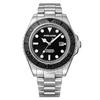 AngelClover Men's Sea Cruise Watch, Solar Battery, Water Resistant, Mineral Glass, Black Dial, SCS42B-SBK [Authentic] [Parallel Import]