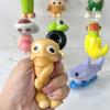 Тралалеро Тралала Іграшки-непосиди Тунгтунг Сахур Маразм Іграшка-сквіш Дитяча Лялька для зняття стресу Аксесуар для вираження емоцій Подарунок для дорослих
