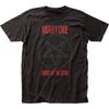 Unisex Kurzarm Rundhals Baumwoll T-Shirt Motley Crue Shout At The Devil