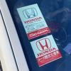 JDM Sticker For Honda Mugen Power Civic Accords CRV Odyssy Hrv Jazz CBR VTEC VFR The Windshield Of a Car Electrostatic Film CB0