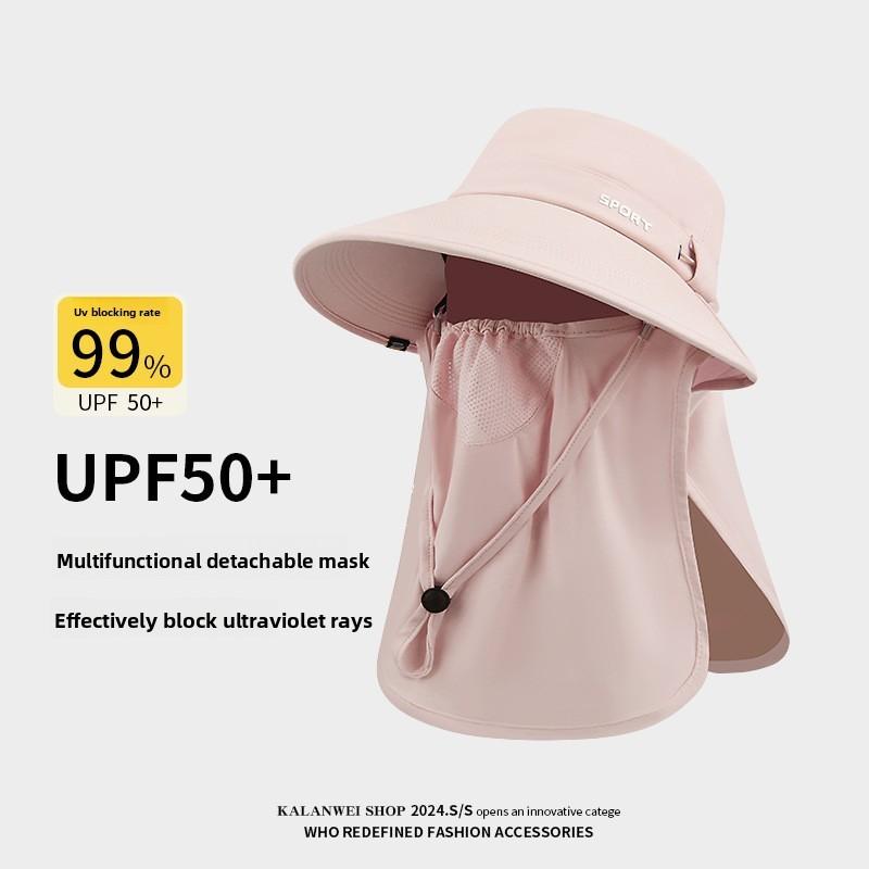Sun Protection Mask With Breathable Ice Silk Fabric For Outdoor Activities