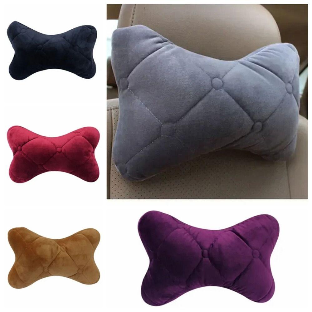 Neck Protector Car Neck Pillow Breathable Fabric Auto Neck Support Car Headrest  Sleep Pillow