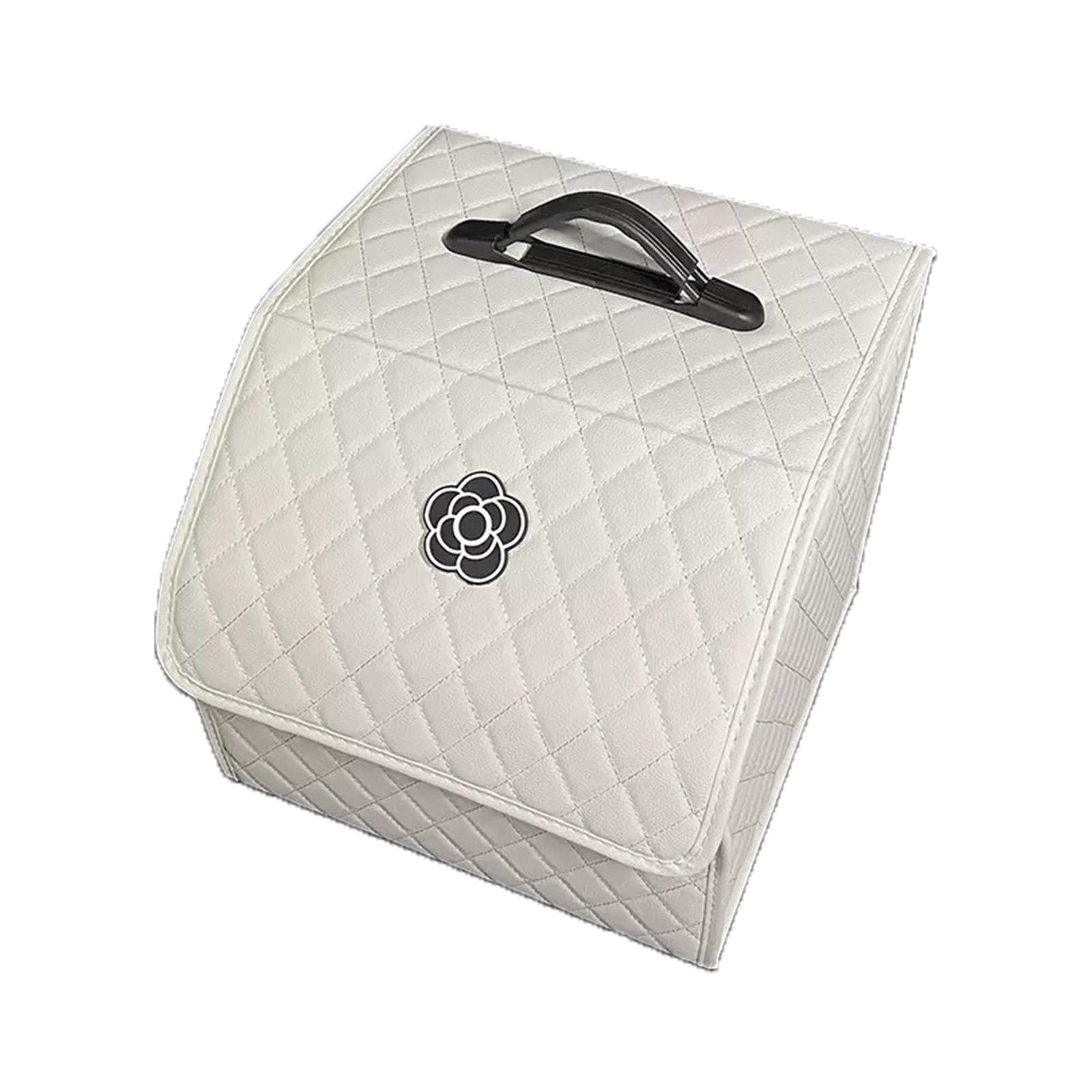 

High Capacity Car Trunk Organizer Multipurpose Portable Storage Box with Lid for Auto Cargo Storage