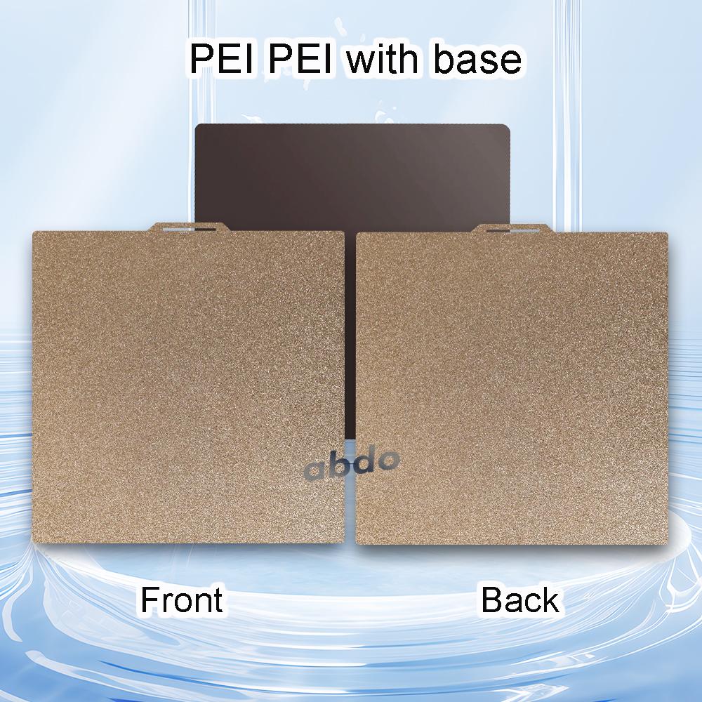 PEI Sheet 235x235 Spring Steel Sheet for Ender 3 / Ender 5 Neptune 4 Pro 3d Printer Heated Bed PEO PEY H1H Magnetic Build Plate