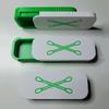 Mini Sliding Cotton Swab Storage Box With Keychain Portable Swab Case For Travel And Daily Use Dust-Proof Keeps Clean!