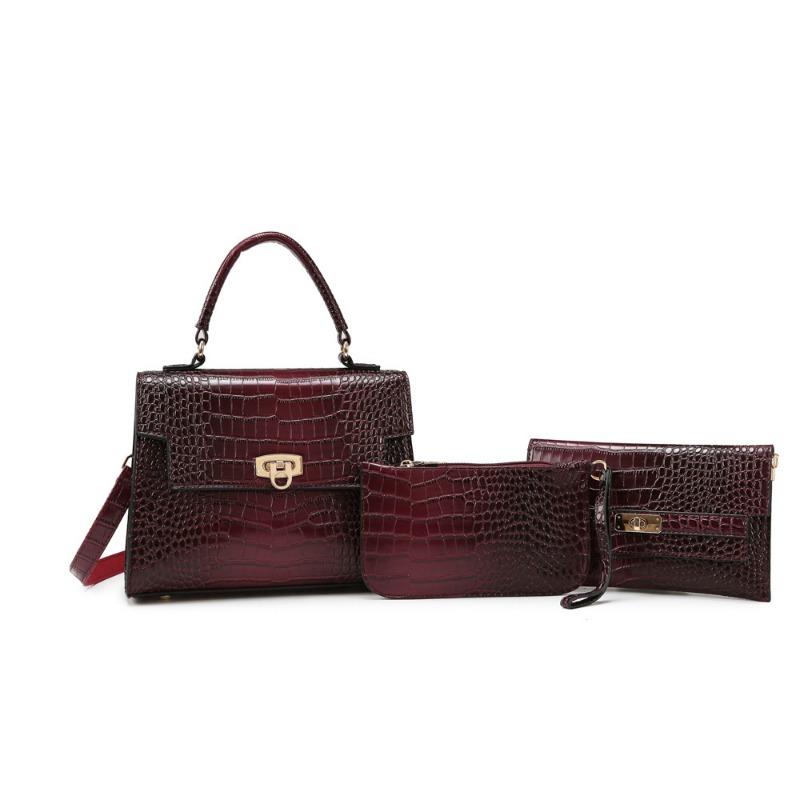 Women's bag new retro mother and child bag shoulder messenger bag women's handbag multi-piece set