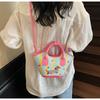 Dachshund Dog Cute Embroidered Striped Star Pattern Women Casual Bag Shoulder