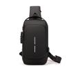 Men's Chest Bag Simple Trendy Multi-purpose Backpack Sports and Casual Lightweight Splash-proof Crossbody Bag