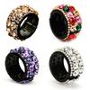 Strass Haar-Pferdeschwanzhalter Clips Kristall Manschette Elastisches Band für Frauen, Haarklammer Hoher Pferdeschwanz Clip Feste Haarnadel