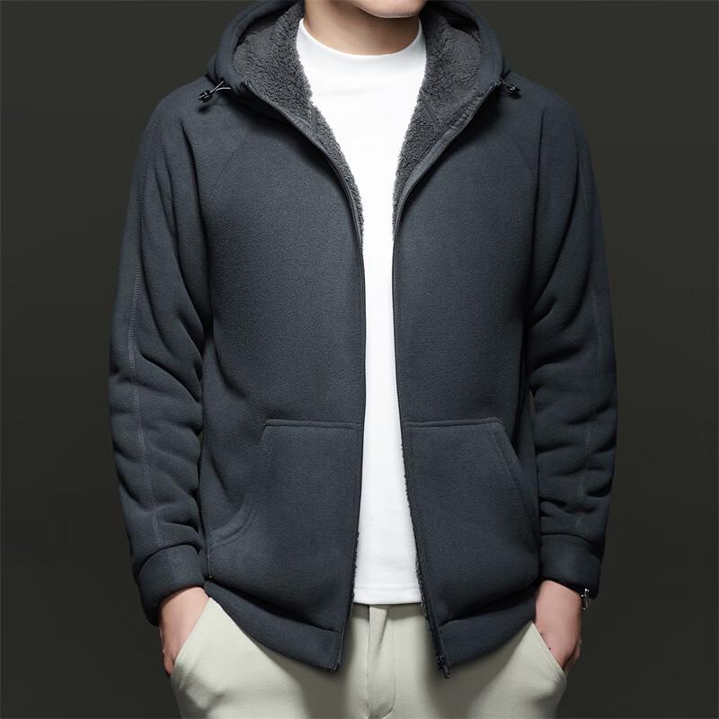 

Firstview Men s Winter Fleece-Lined Hooded Sweatshirt FV25D1888 3XL