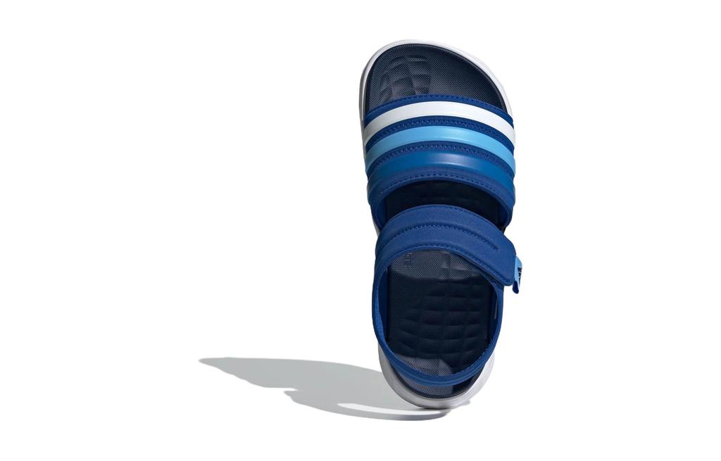 Adidas Duramo Sandals Athleisure Slip Resistant Cushioning Quick Dry Children's Sandals Blue White Kids' ID3533