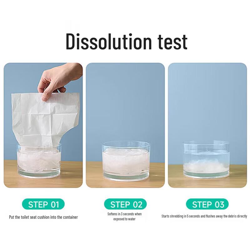 Disposable Water-Soluble Toilet Seat Covers