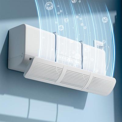 Air Conditioner Prevents Direct Up and Down Air Direction Innovative Circulating Compatible with Heating and Prevents Energy Easy No Drilling Fall