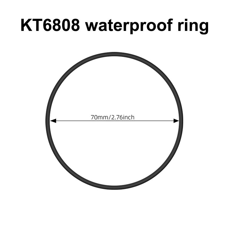 Rotary Tumbler Replacement Rubber Roller Belt Jewelry Polisher Seal Bucket Lid Kt6808 Finishing Machine Repair Accessory