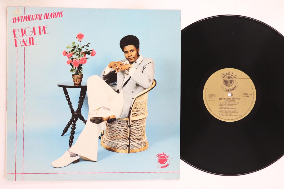 

LP Record EUGENE PAUL - Sentimental Reasons WIR12L703 WORLD INTERNATI 1984 UK Soul/Funk Used