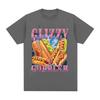 Glizzy Gobbler Funny Dog Meme Graphic T-shirt Men Women Humor Style Short Sleeve Tee Shirt Fashion Oversized Cotton T Shirts