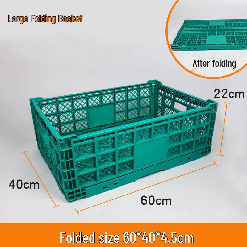 Kompaktes Faltbares Korb-Präsentationsregal für Obst und Gemüse